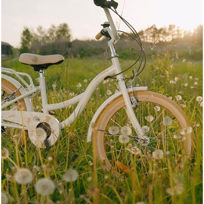 ZUKKA Pneu De Vélo 20" 20 X 1,75 - Blanc - Pour VTT De 20" - Pour Enfant Et étudiant - Tricycle