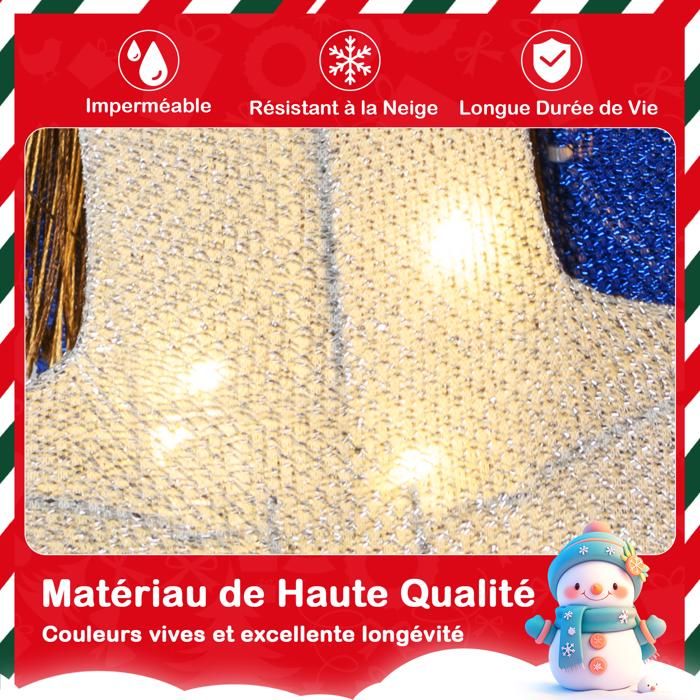 Ce casse-noisette lumineux de 40 cm transforme votre déco de fêtes
