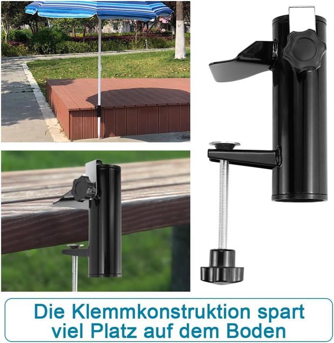 Pied De Parasol Balcon,Support Parasol Balcon,Porte Parasol Balcon,Support Parasol Balustrade