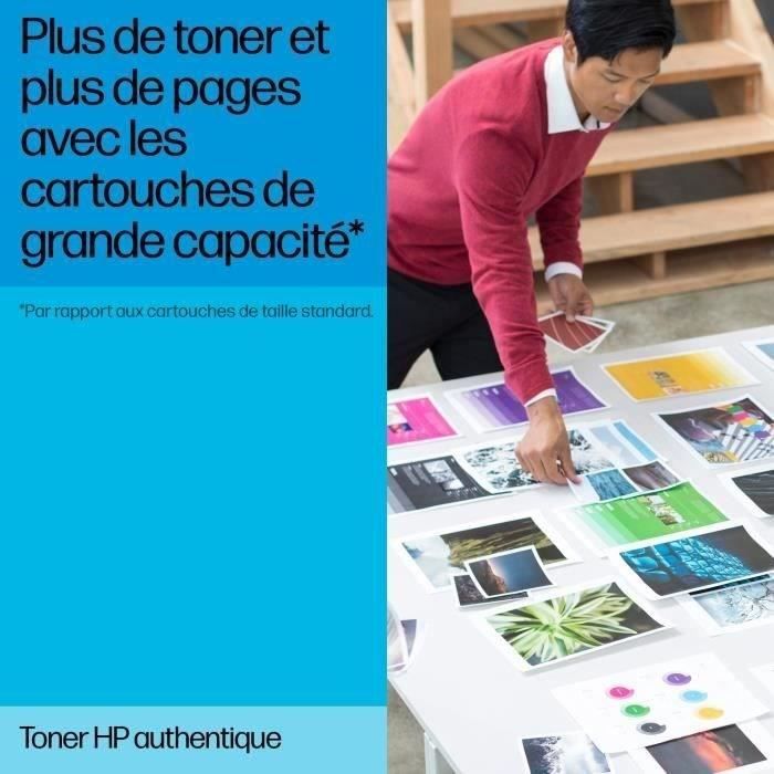 TONER HP 125A (CB542A) jaune - cartouche authentique pour imprimantes ...