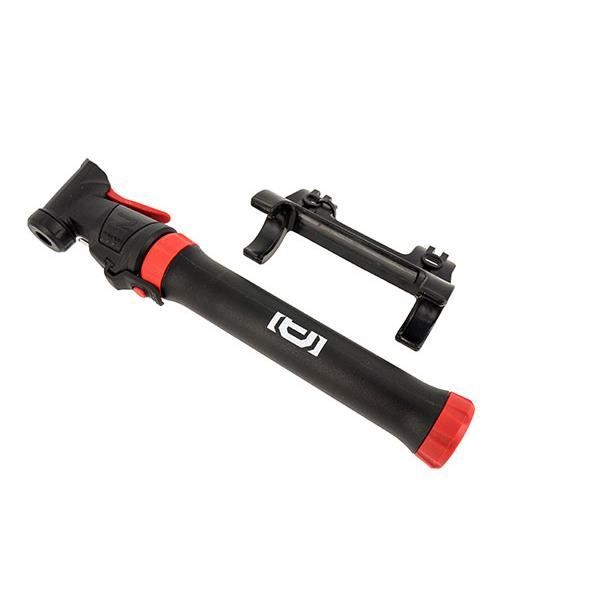 Pompe à vélo double action - Marque - Mini - Noir - Valve Presta/Schrader - 5,5 bar