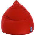 Pouf Poire Easy XL Rouge by SittingPoint-0