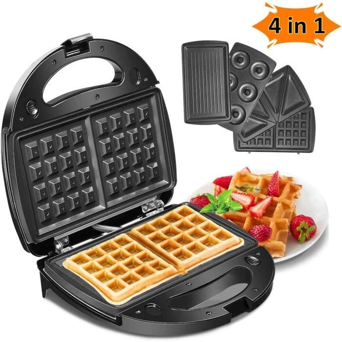 Gaufrier croque monsieur panini tefal - Achat / Vente pas cher
