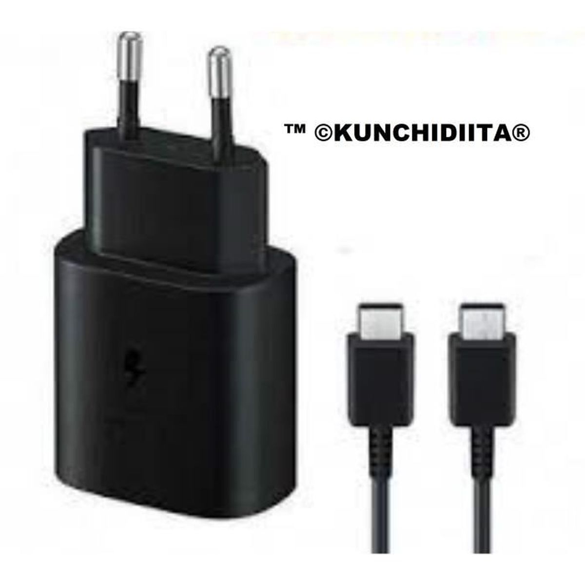 Chargeur Rapide Samsung S21 Fe Chargeur Rapide 25W + Cable USB-C USB-C pour SAMSUNG S22 5G-S22 ULTRA 5G-S21  FE 5G-S21-S21 PLUS-S20 FE-S20-NOTE 20-A53 KUNCHIDIITA® - Cdiscount  Téléphonie