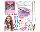 Hair Bedazzler Kit, Machine à Strass pour Cheveux, Kit Coiffure Enfant