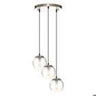 ATMOSPHERA CRÉATEUR D'INTÉRIEUR Suspension "Night" verre métal doré D15cm - Atmosphera createur d'interieur