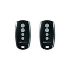 WILTEC Pack 2 Télécommandes portail Emetteur Radio King-Gates Stylo 4 Noire KVASTY4A - 433.92 MHz