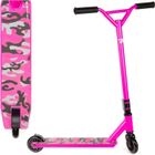 BRAND Trottinette Freestyle Land Surfer Stunt Scooter pour Enfants et ados -Jantes en Alliage roulements ABEC-9 PU Roues 100mm Rose Camo