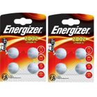 8 piles Energizer CR2032 - 2 Lot de 4 piles bouton au lithium, 3 V