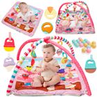 Tapis d'éveil bébé 3 en 1 PIMPIMSKY, Tapis remplaçables, Avec 5 Jouets D'éducation Précoce, Adapté aux Nouveau-né