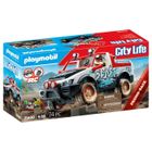 PLAYMOBIL 71430 Voiture de rallye, City Life, Avec personnage et véhicule tout-terrain, 74 pièces, Dès 4 ans