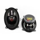 SOUNDWAY Enceintes 9 x 15 cm - 6x4' 100 watts haut-parleurs elliptique