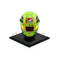 Voiture Miniature de Collection - MINI HELMET 1/4 - CASQUE Mick Schumacher - Champion F2 2020 - Yellow / Black / Red - MKS-MH-4-2020