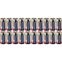 Lot de 20 batteries au lithium Panasonic CR123A