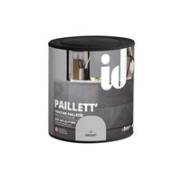 Peinture meubles et boiseries PAILLETT 500ML 0,5 Argent