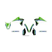 Kit Deco Diamond Light Kawasaki KX 85 2014-2016 Vert