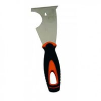Couteau rifflard - EDMA - Multifonction 5 outils en 1 - Lame acier trempé - Manche bi-matière