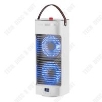 TD® Ventilateur de refroidissement par eau à double pulvérisation Ventilateur de refroidissement à tête secouante de charge USB