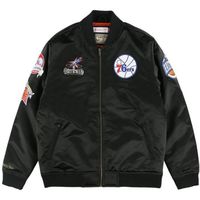 新品 Mitchell & Ness スタジャン XLサイズ　76ers Veste Bomber Satin - MITCHELL & NESS - Collection NBA Hardwood