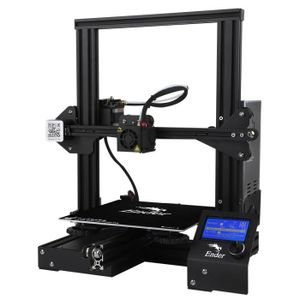 Imprimante 3D DIY Creality3D Ender-3 220 x 220 x 250mm V-Fente Prusa I3 Version améliorée