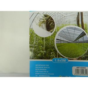 Voile d/'hivernage 2x5 m pour protection plantes arbustes abres massif cultures