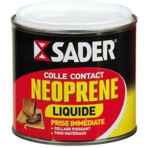 COLLE - PATE FIXATION SADER Colle contact néoprène liquide - 500 ml