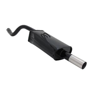 Silencieux échappement Neuf Pour Fiat Punto II 1.9 JTD, Lancia Musa, Idea - Acier Aluminisé