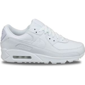 BASKET Basket Homme - Nike - Air Max 90 Leather Blanc - T