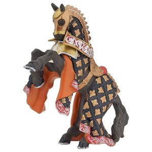 FIGURINE - PERSONNAGE Figurine Cheval du Dragonman - PAPO - Peinte à la 