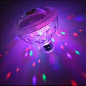 Rukars Lampe Flottante Piscine,LED Lumière de Piscine Etanche IP68,Piscine  Submersible Lumière Multicolores avec 7 Modes D'éclairage pour Piscine
