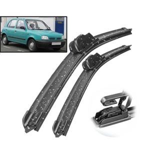 Lot De 2 Recharges De Balai D'essuie-glace Découpables, Recharges