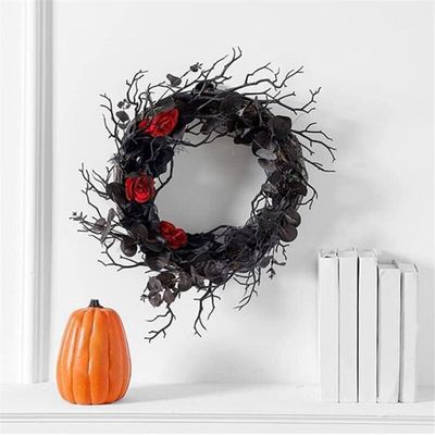 Support De Guirlande Réglable Pour Porte – En Métal Robuste, Sans Perçage, Pour Décorations Noël, Halloween Ou Couronnes