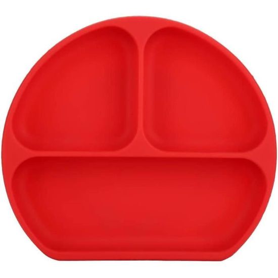 Assiette Bébé Assiette Ventouse Pour Bébé, Assiette Compartiment