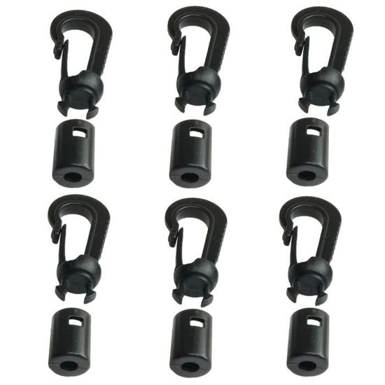 LOT DE 20 Crochets à Extrémité Ouverte Pour Cordon De Choc