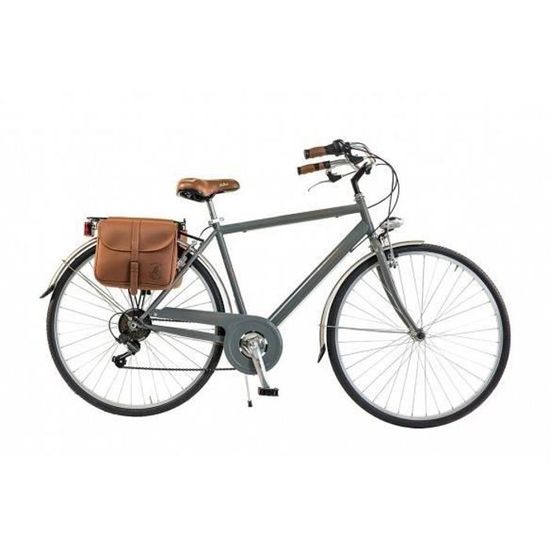 Vélo de Ville Retro Via Veneto by Canellini Acier Homme Gris - 54