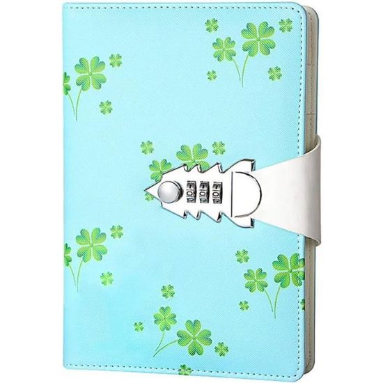 Journal intime avec serrure, format A5, 240 pages, avec stylo, verrouillage en cuir synthétique, carnet de mots de passe pour homme et femme, 21,8 x Journal intime avec serrure, format A5, 240 pages, avec stylo, verrouillage en cuir synthétique, carnet de mots de passe pour homme et femme, 21,8 x