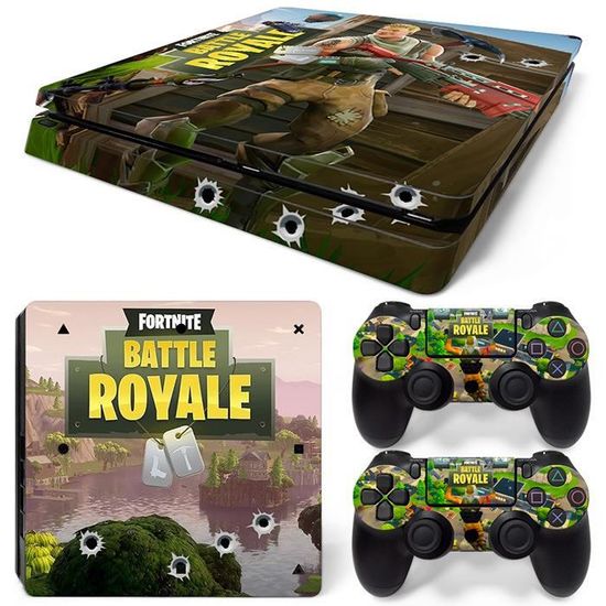 Fortnite Battle Royale Housse d'autocollant de peau pour Sony PS4