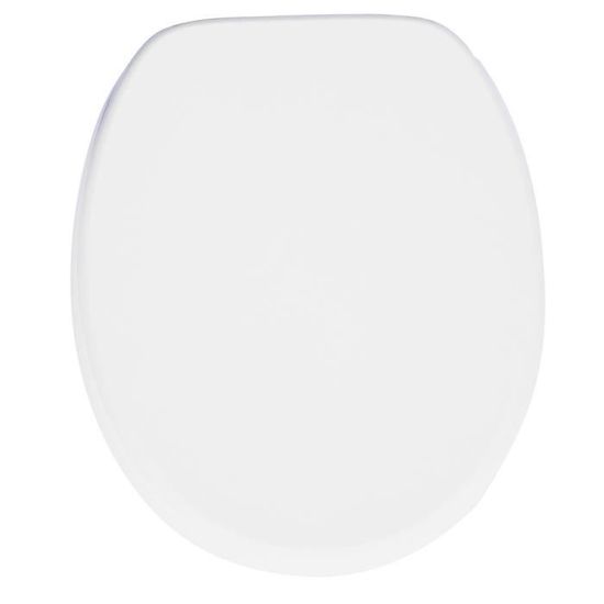 Abattant WC laqué blanc BOLIVA Aquarine - 814063 - AQUARINE