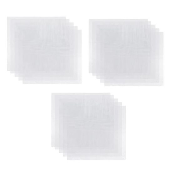 Binnan 8pcs Papier Broderie Soluble, Stabilisateur De