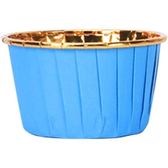 Lot De 50 Moules En Papier Pour Muffins, Muffins, Cupcakes Et Bonbons, Couleurs Vives Assorties