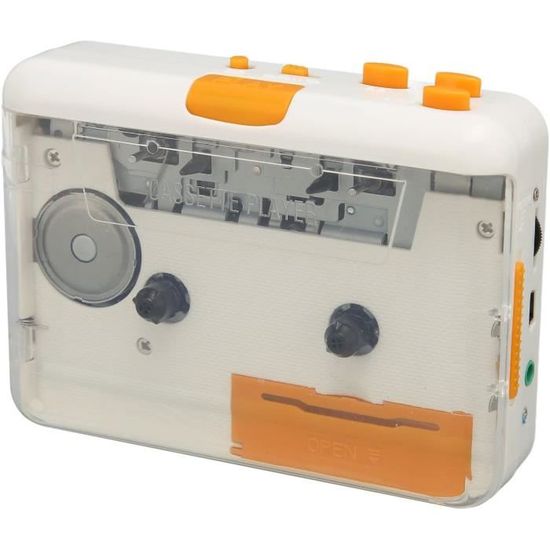 Lecteur De Cassette, Lecteur De Cassette Portable Convertisseur De Cd