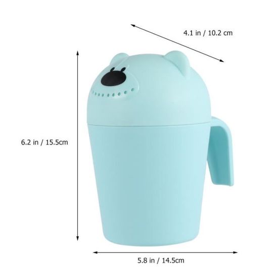 Rince Tête Bébé - Arrosoir De Bain Pour Cheveux Bébés Enfants - Tasse