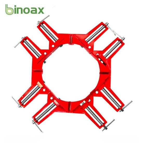 Pince En F Rapide Pour Menuiserie/bricolage - Serrage Antidérapant, Réglable, Rouge (env. 23.5cm) - 11
