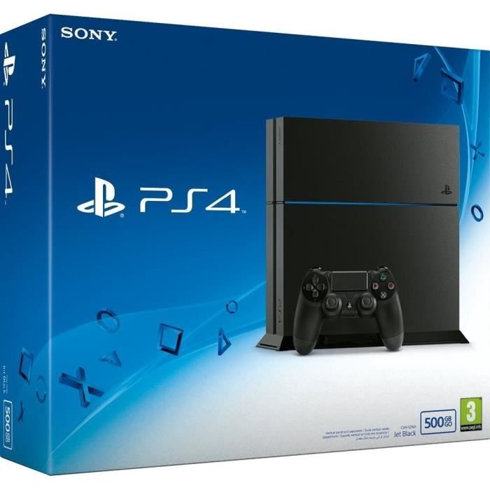 PS4 500 Go Noire