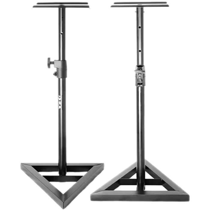 Support Trépied Pour Enceinte Dynapro - Réglable 56-96cm, Stable Et Portable