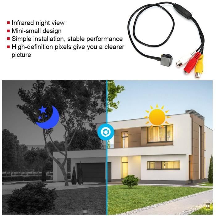 1000TVL HD Mini caméra vidéosurveillance de vidéosurveillance filaire et vidéo surveillance