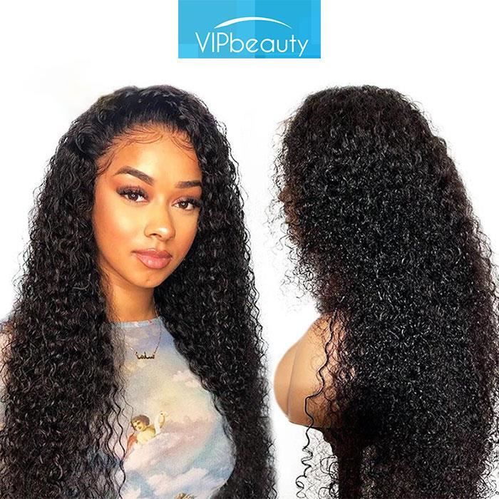 Perruque Cheveux Humain Bouclé 4*4 Lace Frontal Perruque Femme Cheveux Brésilienne Vipbeauty Hair 22 Pouces