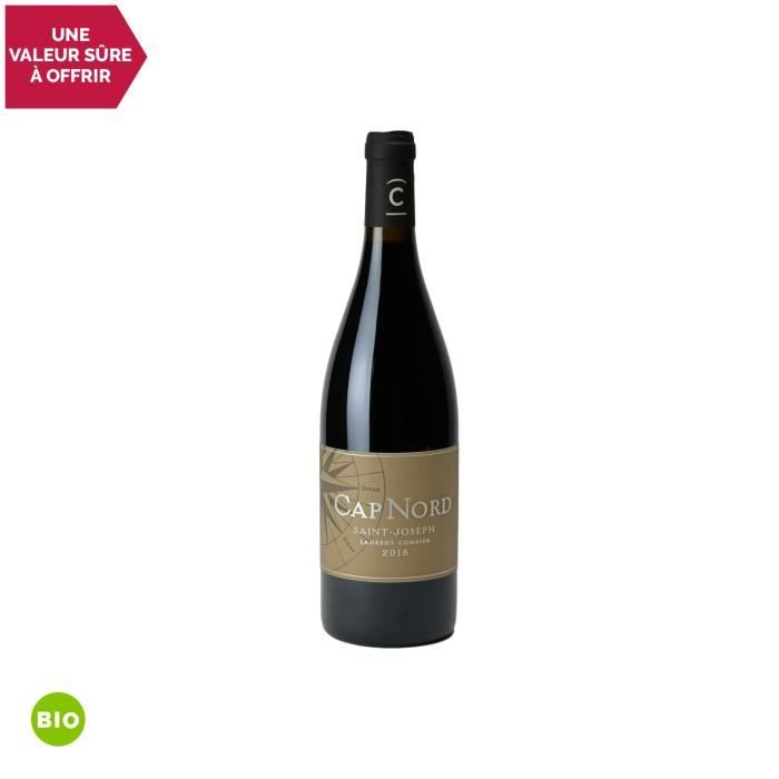 Saint-Joseph Cap Nord Rouge 2018 - Bio - 75cl - Domaine Combier - Vin AOC Rouge de la Vallée du Rhône - Cépage Syrah