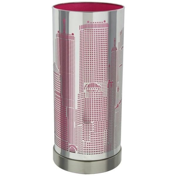 Lampes a poser Lampe Touch New-York avec variateur tactile de lumiere - Modele Rose