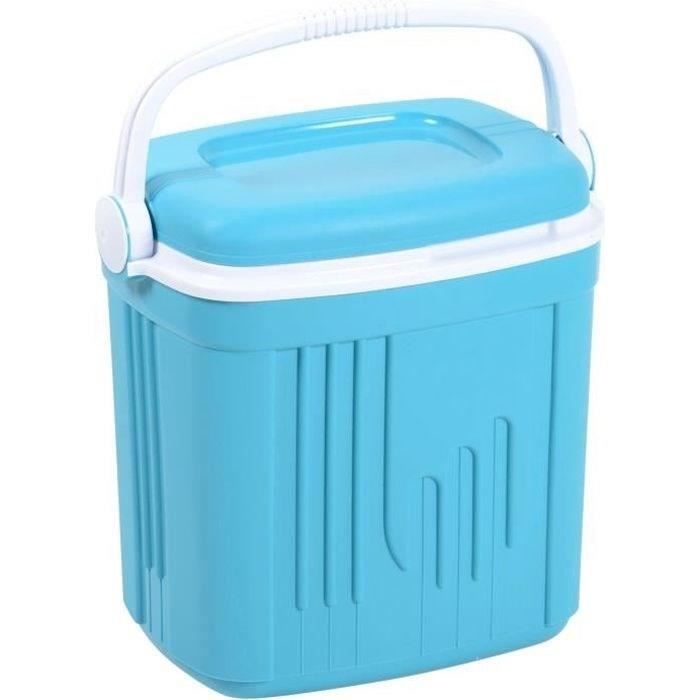 EDA PLASTIQUES Glacière Iceberg 20 L Turquoise et Blanc